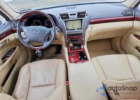 2008 Lexus Ls 460 L z USA, uszkodzony, nr VIN JTHGL46F485024937